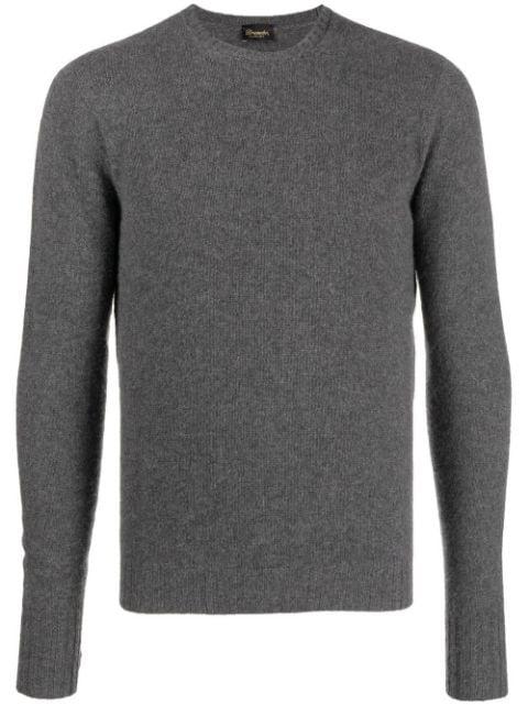 crew-neck long-sleeve jumper by DRUMOHR