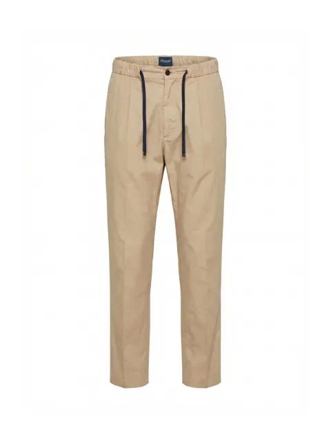 drawstring pleated trousers by DRUMOHR