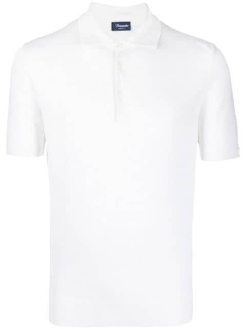 fine-knit polo shirt by DRUMOHR