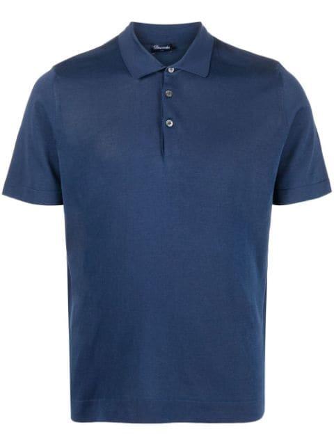 frosted polo shirt by DRUMOHR
