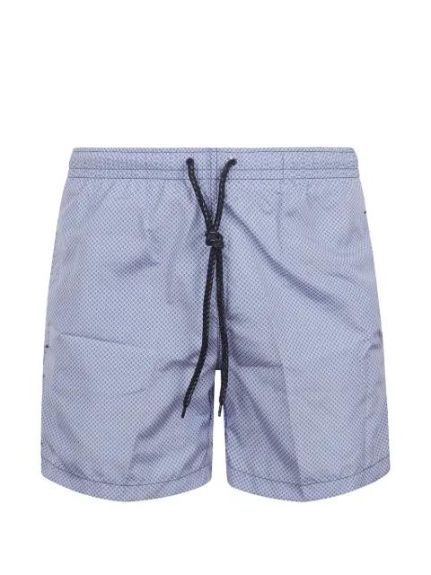 geometric-print swim shorts by DRUMOHR