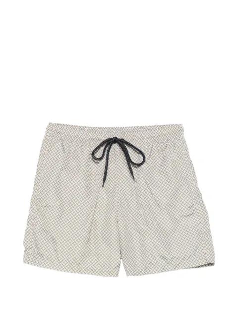 geometric swim shorts by DRUMOHR