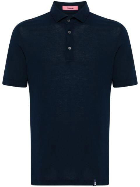 jersey cotton polo shirt by DRUMOHR