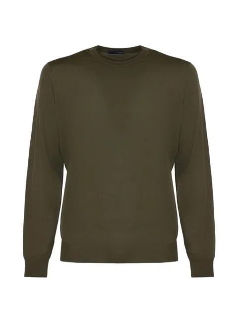 knitted crew neck jumper by DRUMOHR