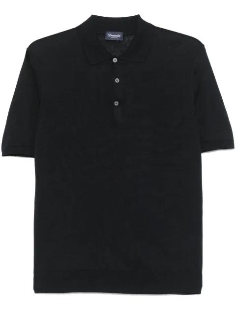 knitted polo shirt by DRUMOHR