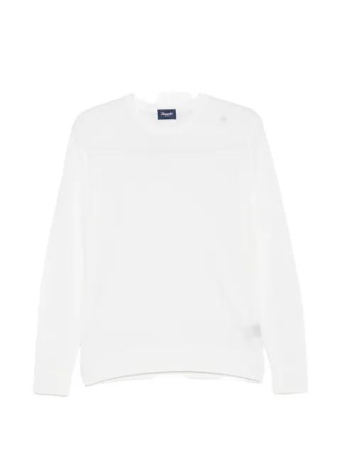 long-sleeve crew-neck sweater by DRUMOHR
