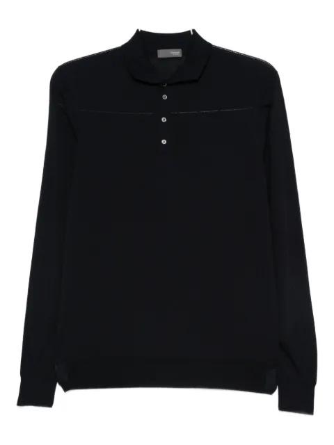 long-sleeve polo shirt by DRUMOHR