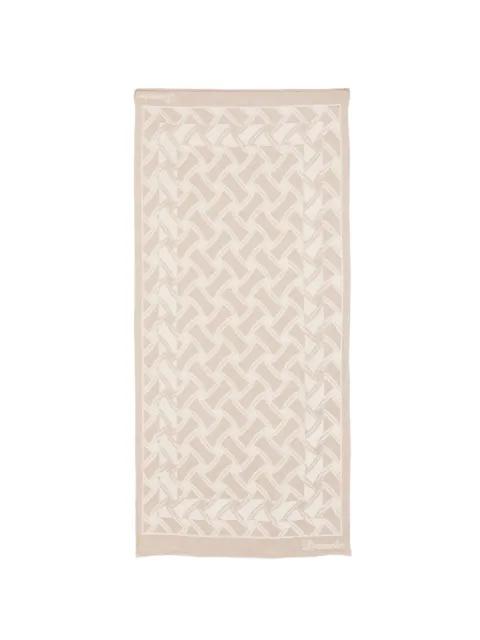 patterned cotton beach towel by DRUMOHR