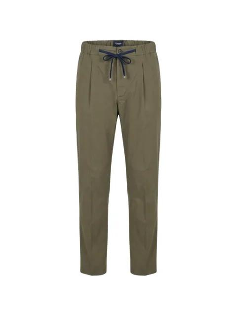pleated drawstring-waist trousers by DRUMOHR