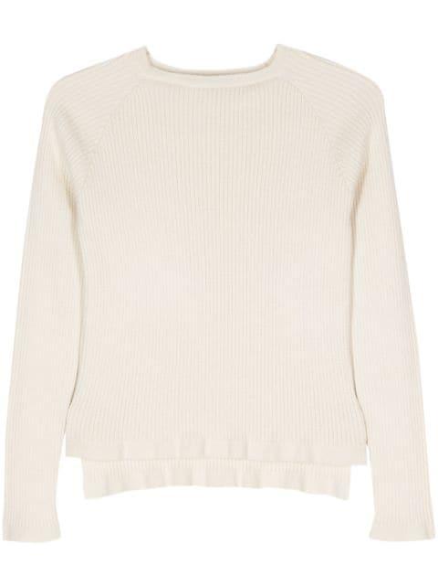 raglan-sleeve cashmere jumper by DRUMOHR
