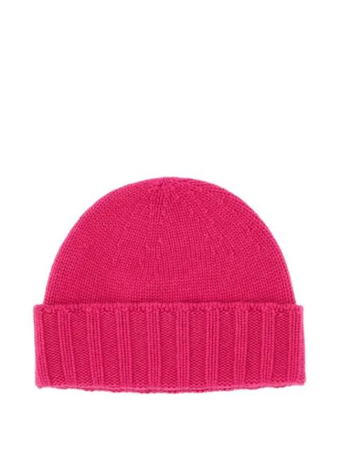 ribbed cashmere beanie by DRUMOHR