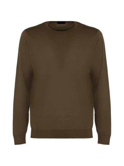 ribbed crew-neck sweatshirt by DRUMOHR