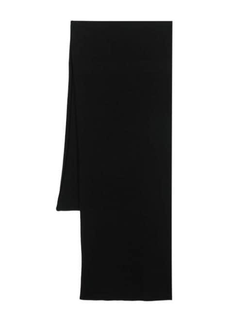 ribbed-knit cashmere scarf by DRUMOHR