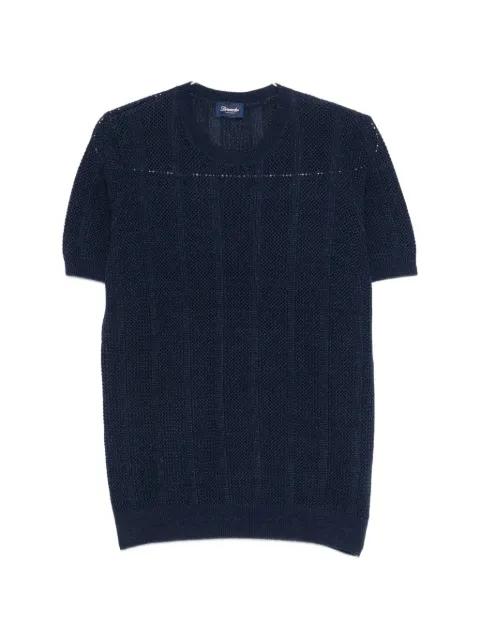 ribbed short-sleeve sweater by DRUMOHR