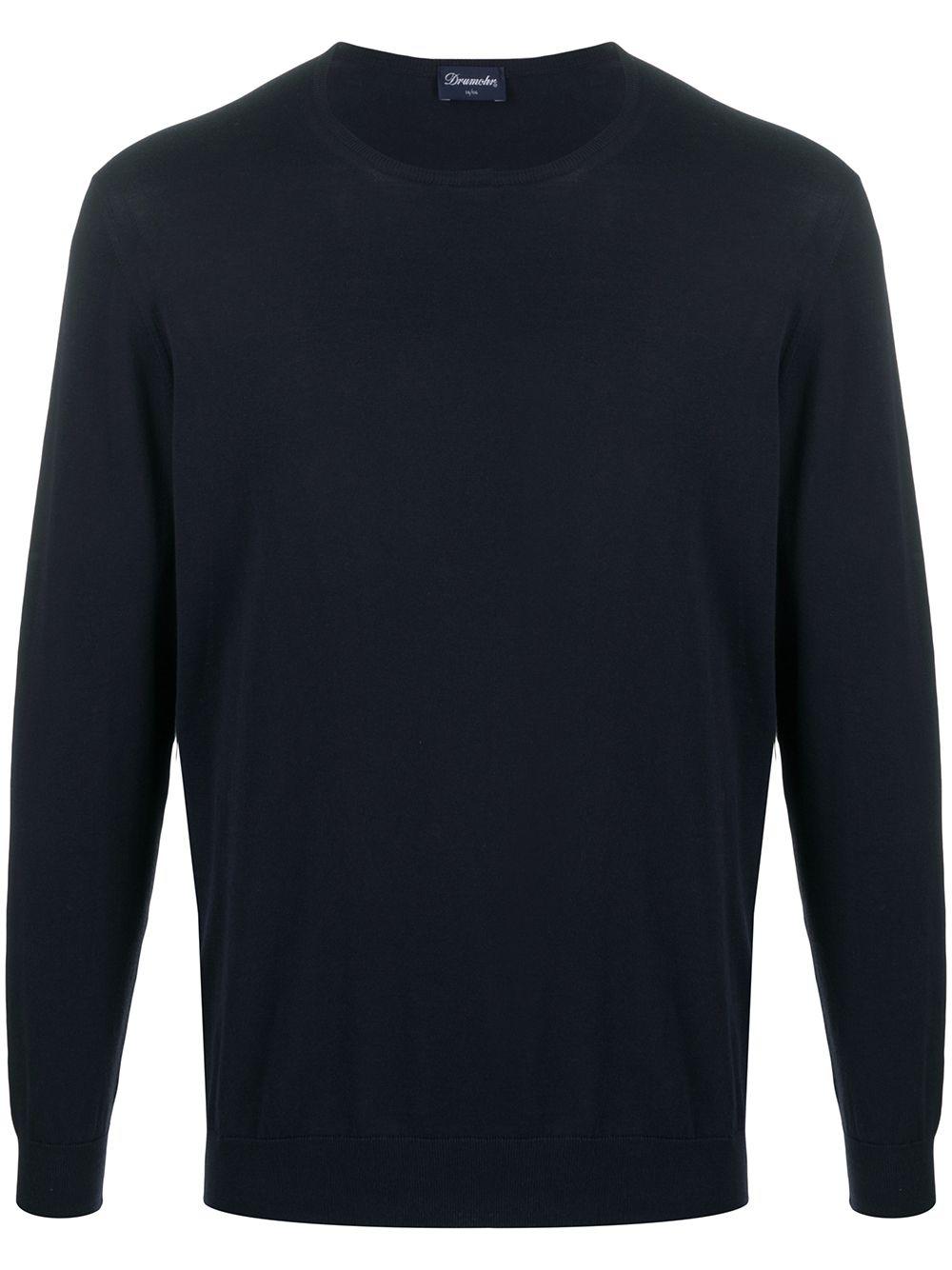 ribbed-trim sweater by DRUMOHR