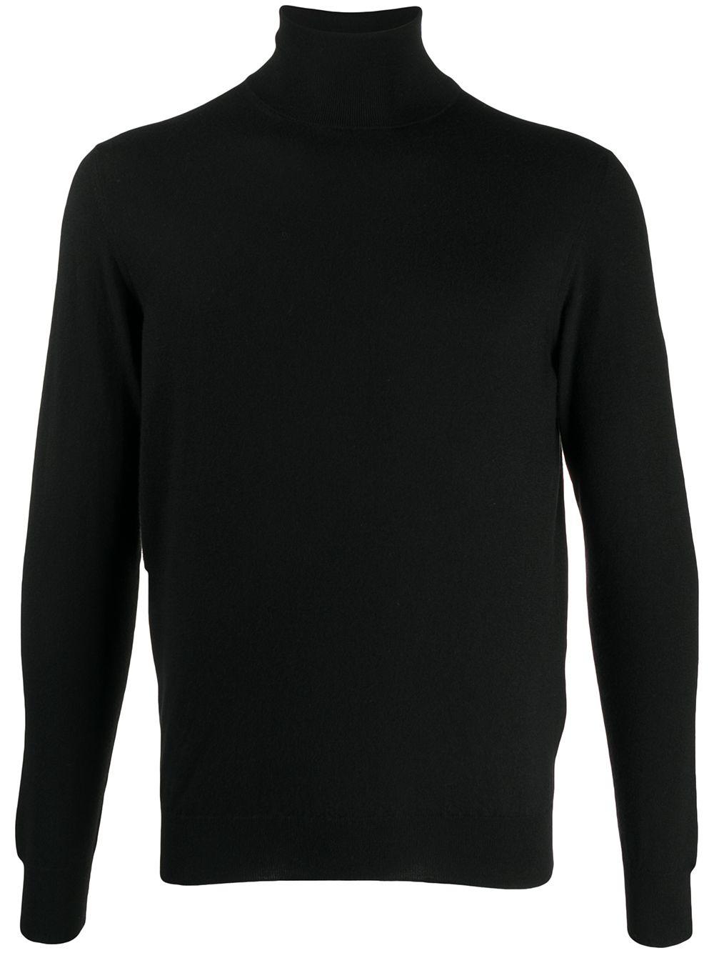 roll neck cashmere jumper by DRUMOHR
