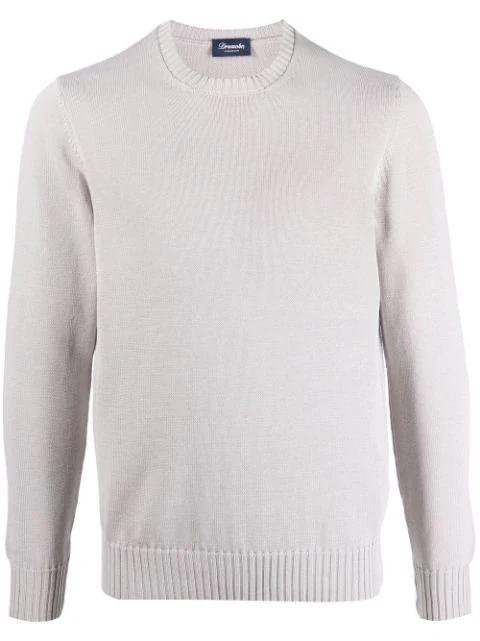 round-neck jumper by DRUMOHR