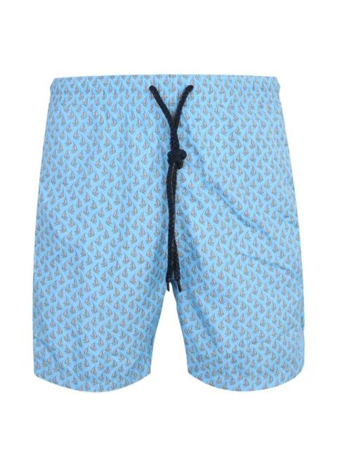 sailboat-print shorts by DRUMOHR