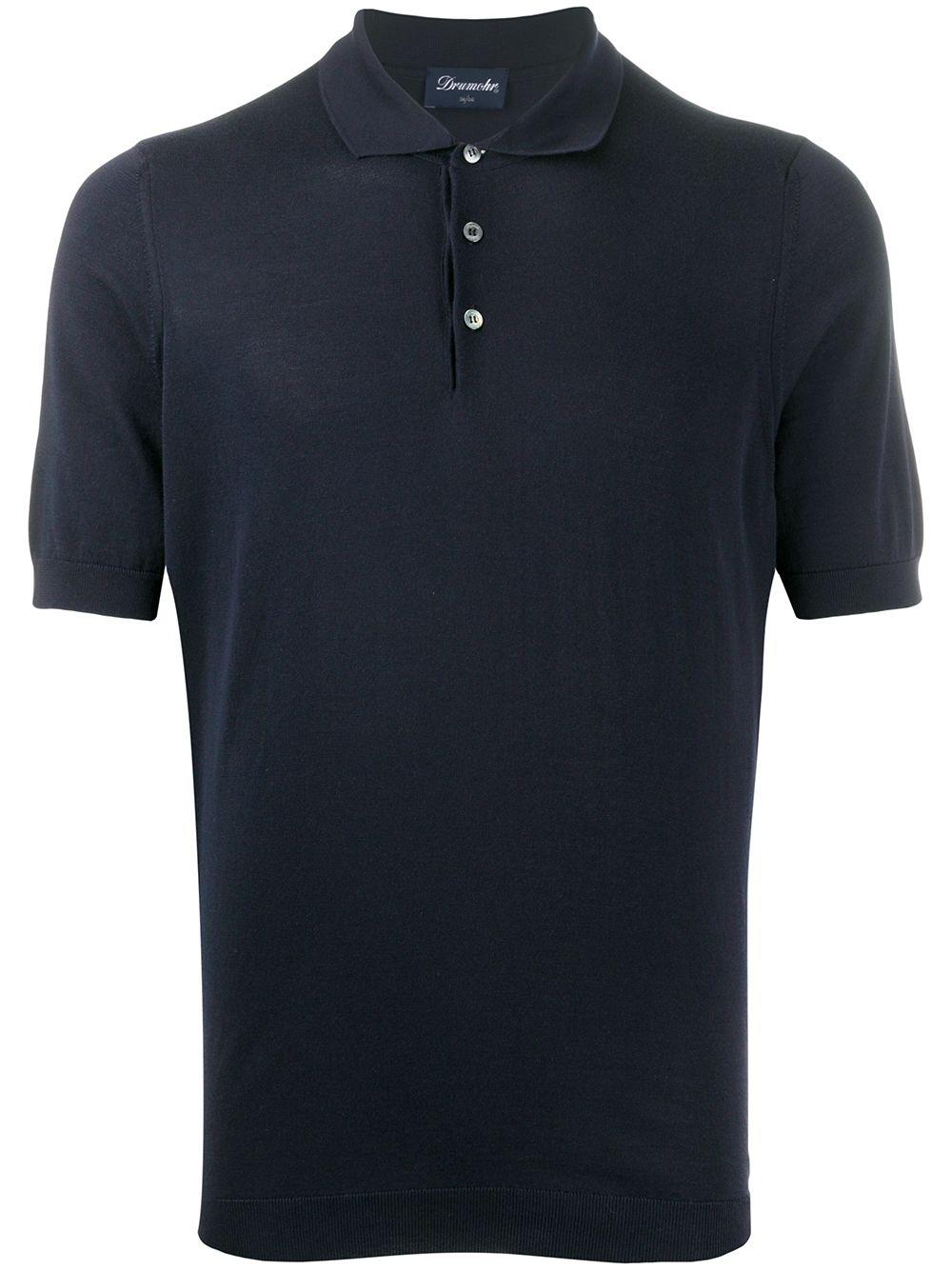 short-sleeve polo shirt by DRUMOHR