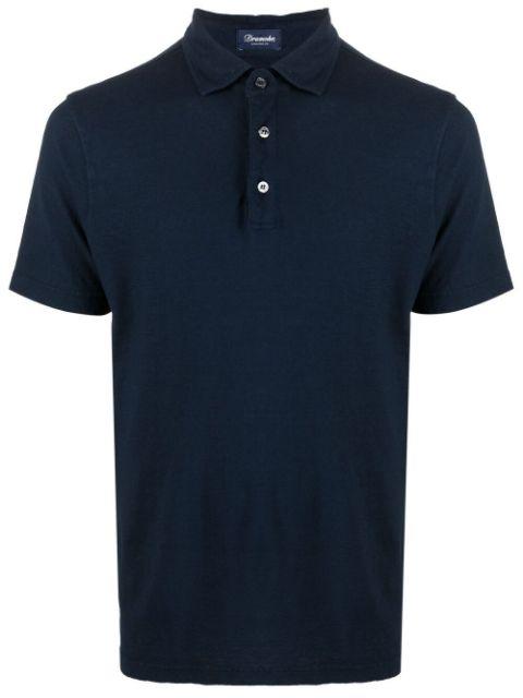 short-sleeved polo shirt by DRUMOHR