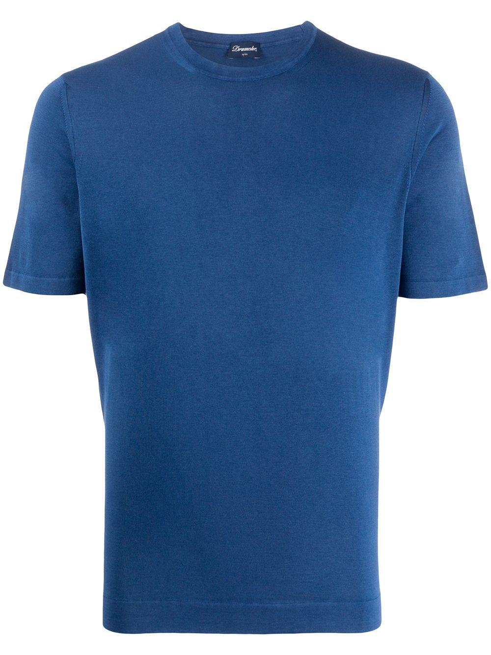 solid-color T-shirt by DRUMOHR