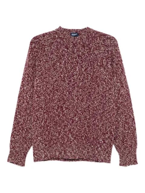 speckled wool sweater by DRUMOHR