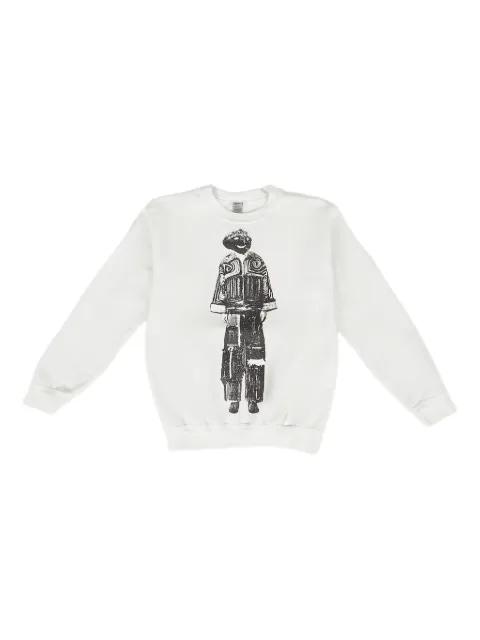 graphic-print sweatshirt by DRX FARMAXY FOR LN-CC