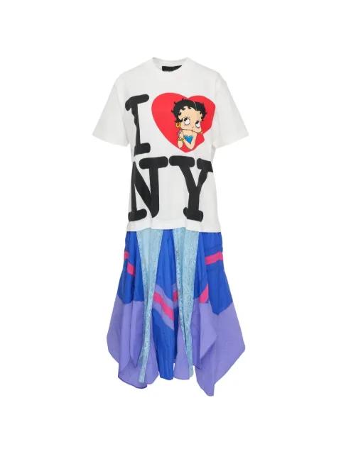 Betty Boop I Love NY midi dress by DRY CLEAN ONLY