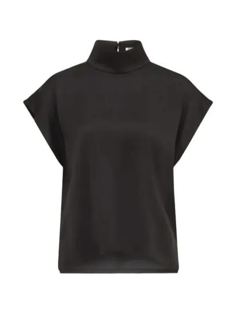 Alaria 1 high-neck cap-sleeve blouse by DRYKORN