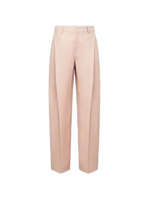 pleated wide-leg trousers by DRYKORN