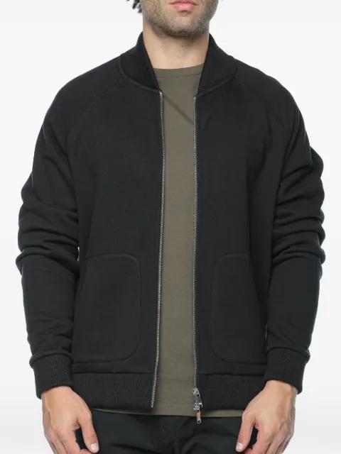 zip-up raglan-sleeve sweatshirt by DRYKORN