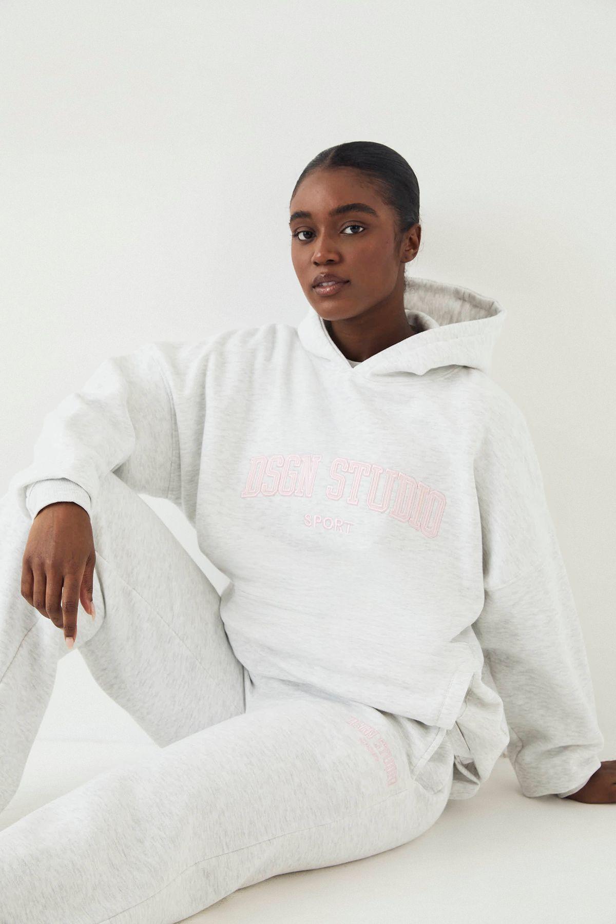 DSGN Studio Applique Oversized Hoodie by DSGN STUDIO
