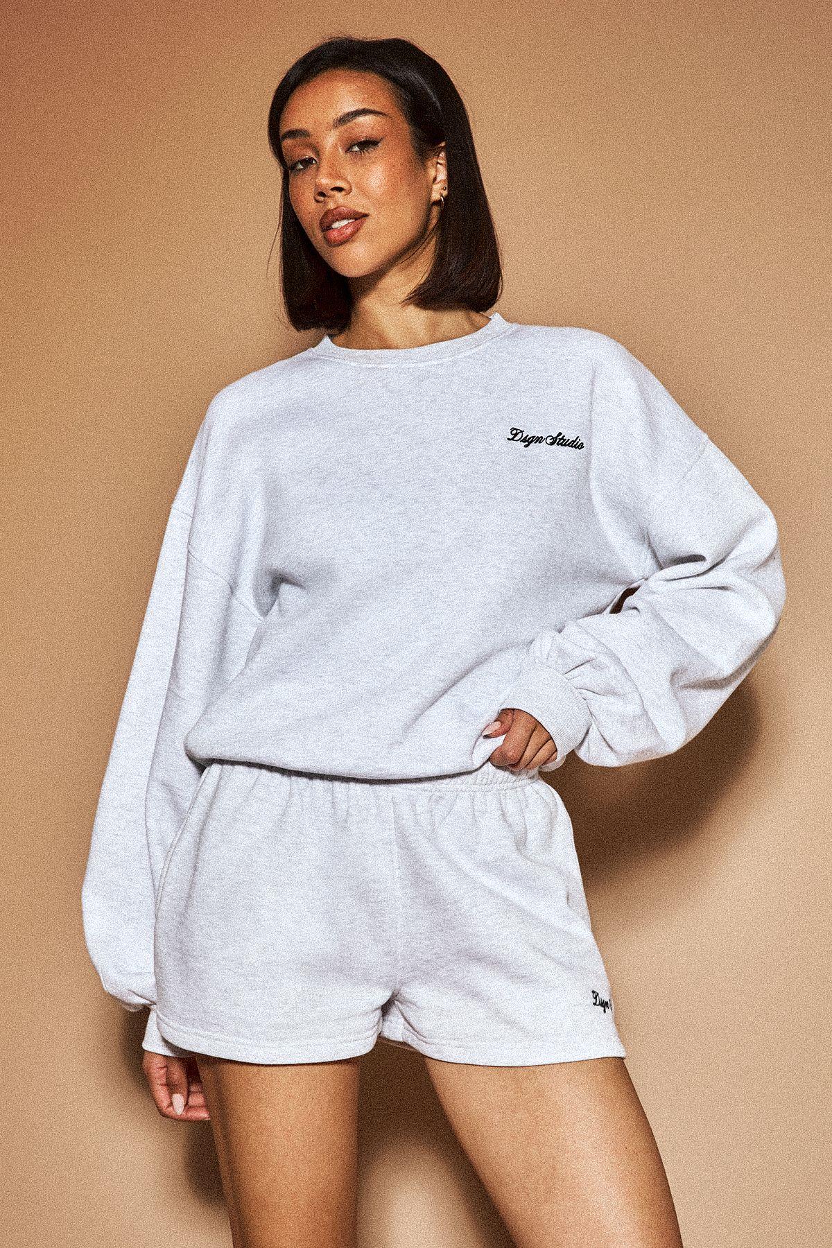DSGN Studio Boxy Crew Neck Sweatshirt by DSGN STUDIO