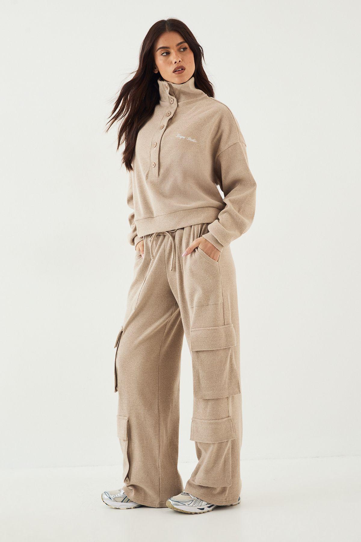 DSGN Studio Brushed Rib Cargo Jogger by DSGN STUDIO DSGN Studio Brushed Rib Cargo Jogger by DSGN STUDIO