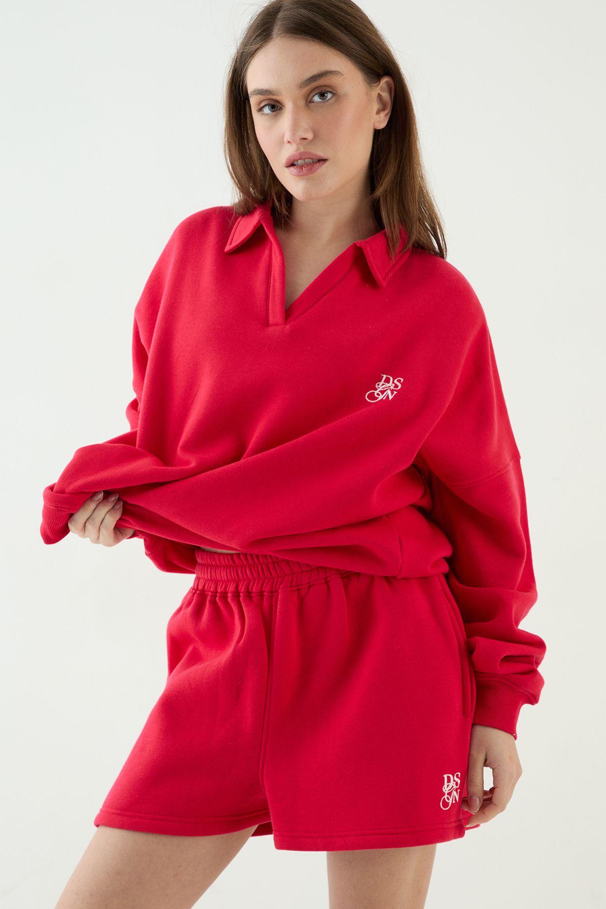 DSGN Studio Collared Sweatshirt by DSGN STUDIO
