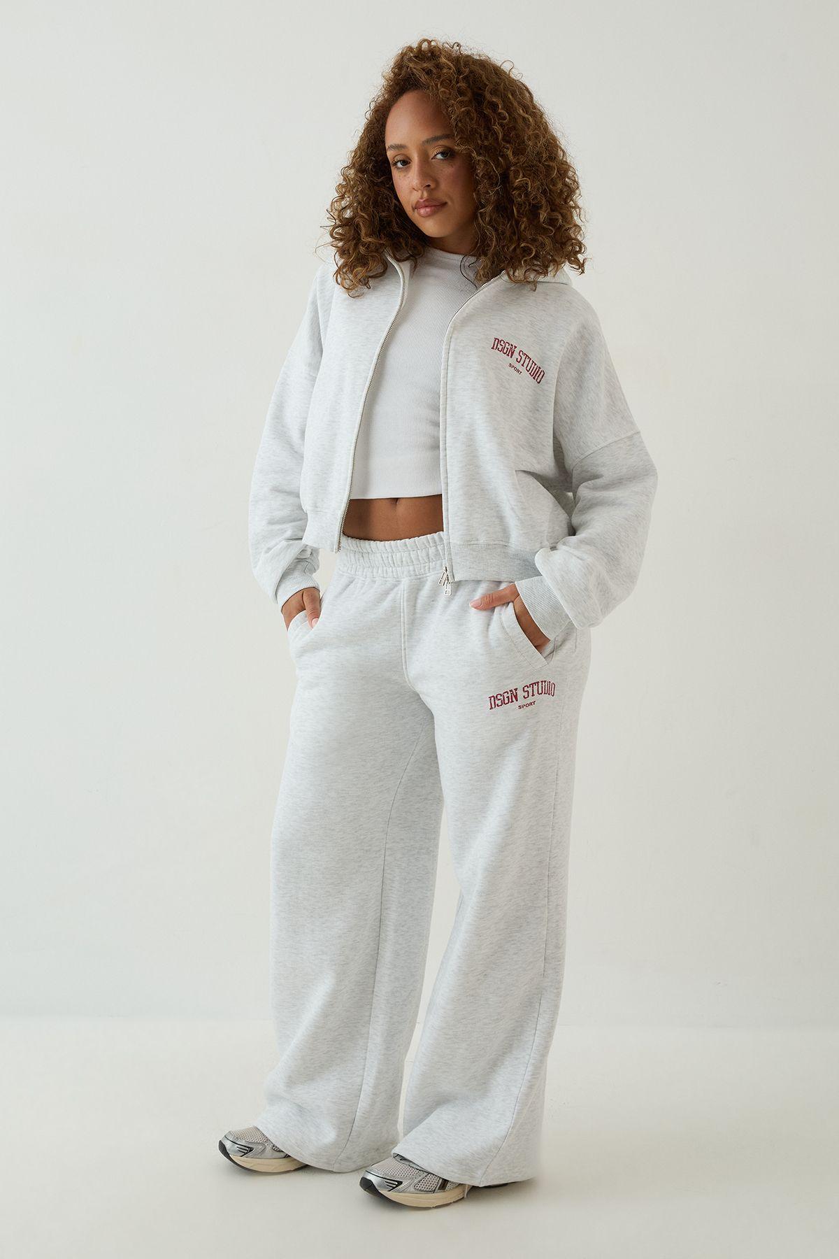 DSGN Studio Collegiate Printed Straight Leg Jogger by DSGN STUDIO