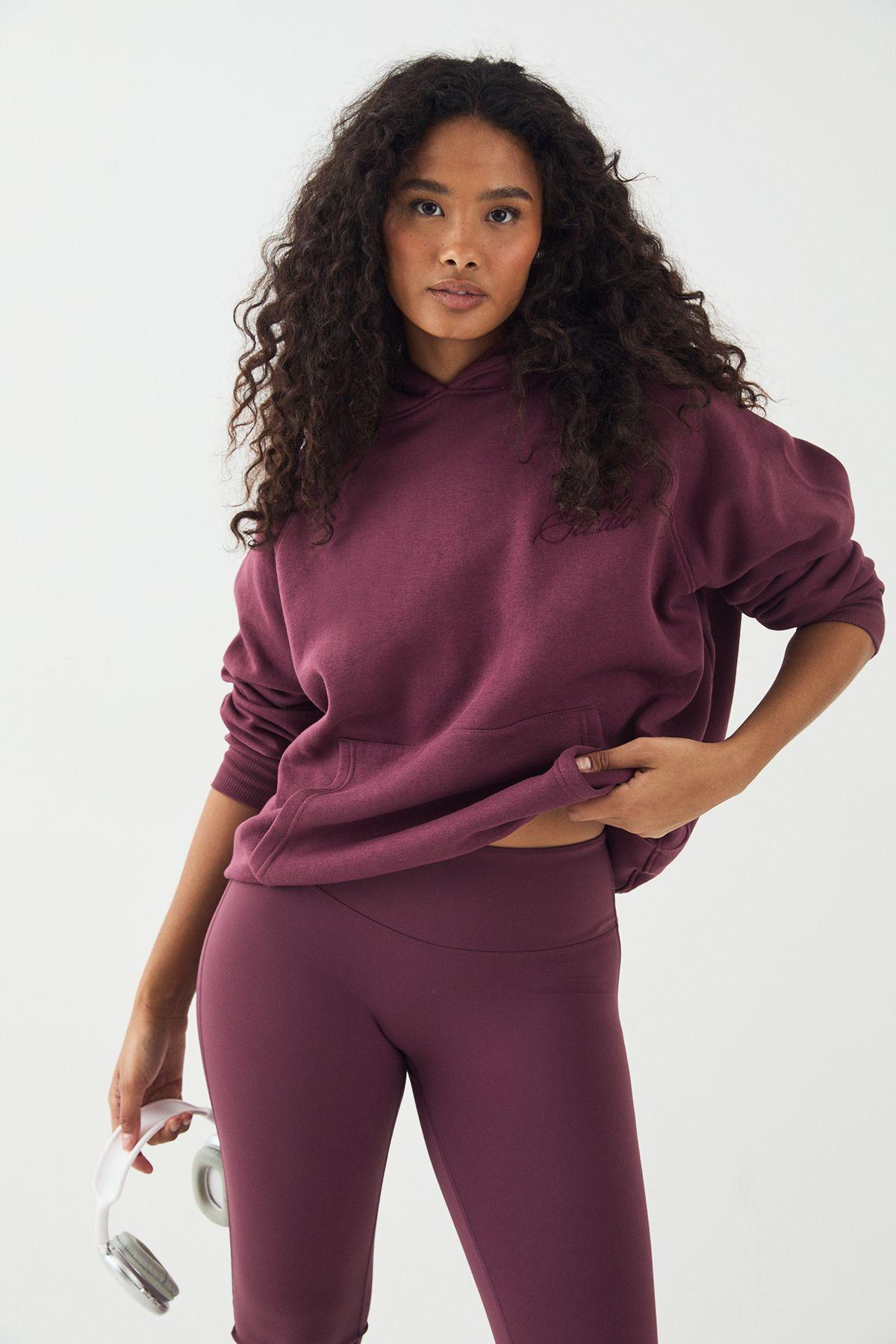 DSGN Studio Contrast Script Oversized Hoodie by DSGN STUDIO