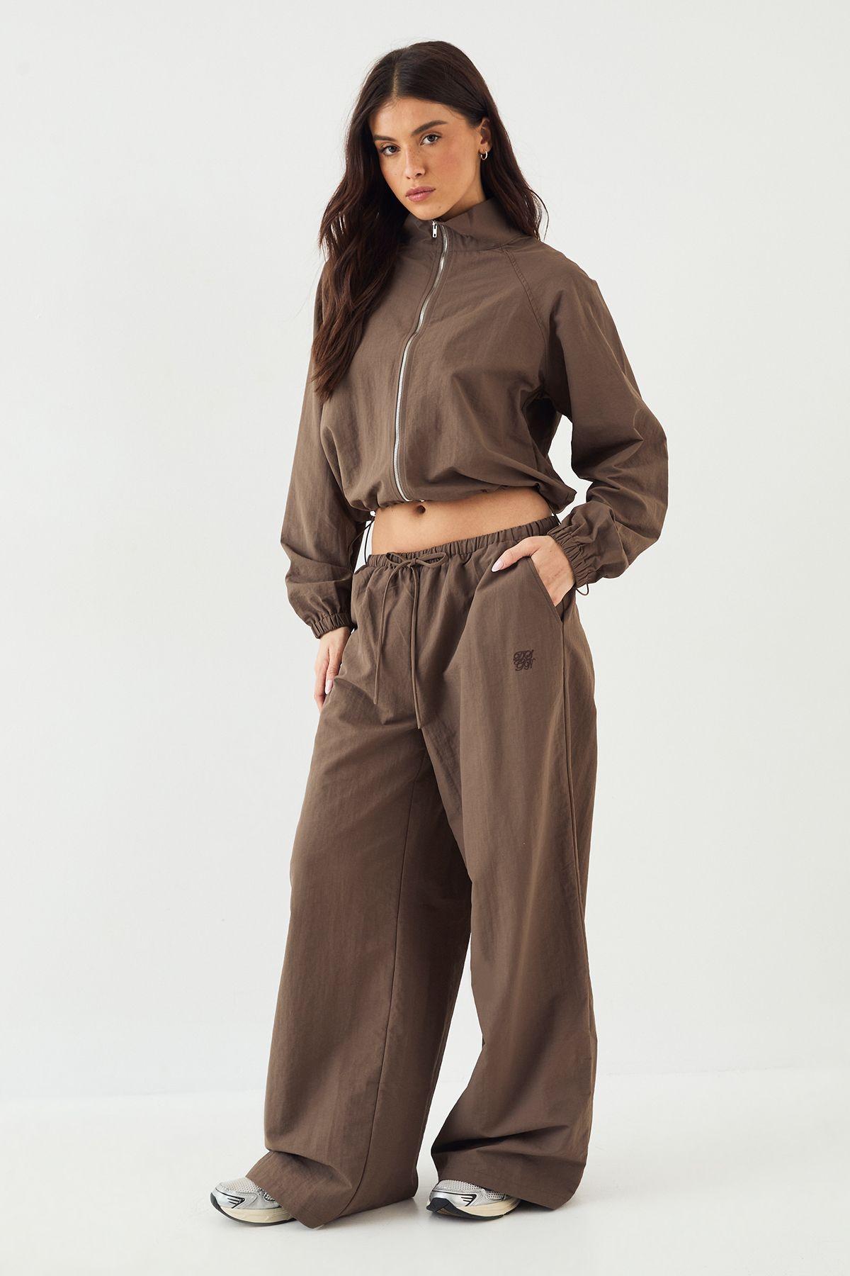 DSGN Studio Drawstring Waist Wide Leg Trouser by DSGN STUDIO