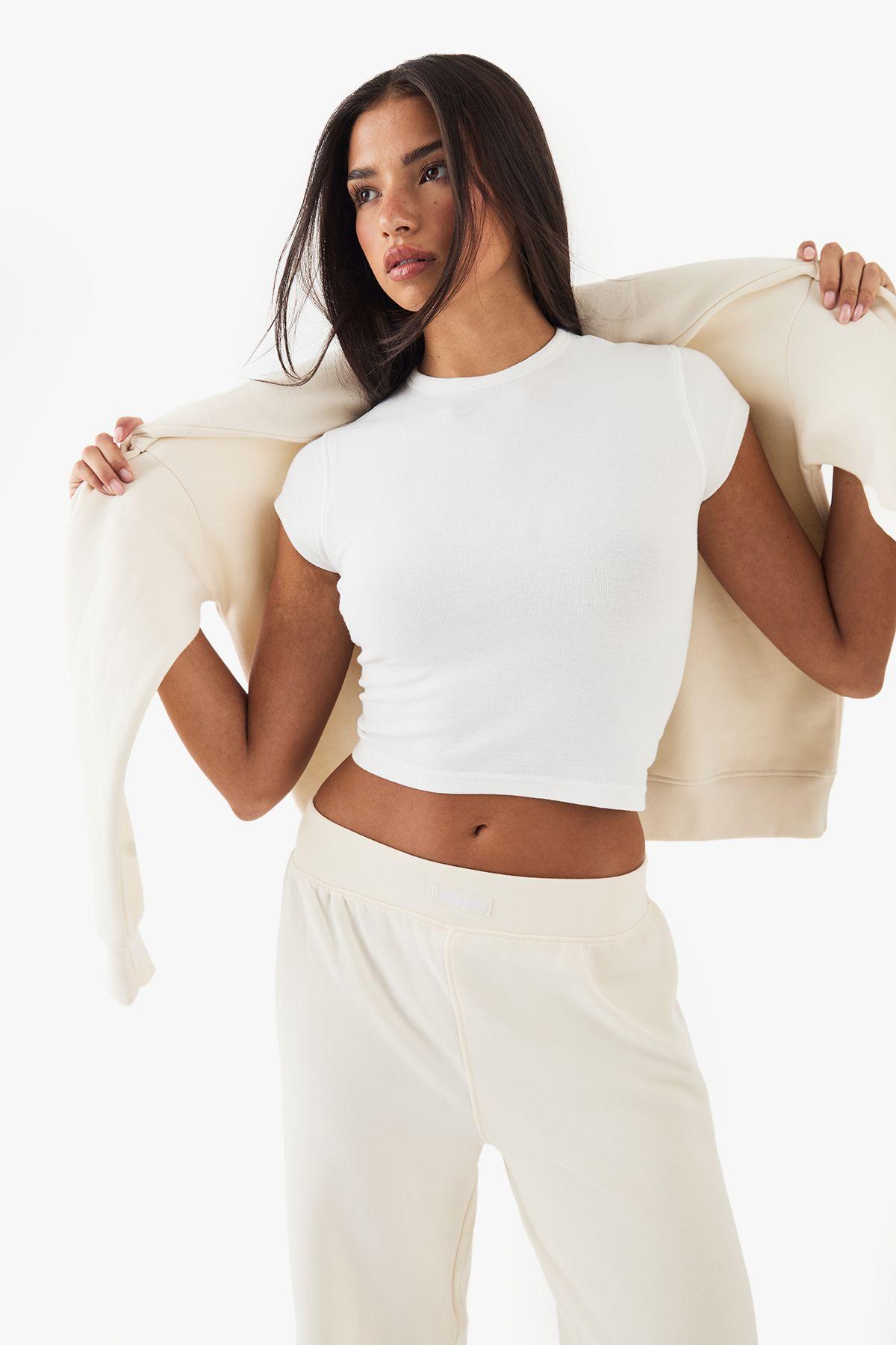 DSGN Studio Embroidered Short Sleeve Top by DSGN STUDIO