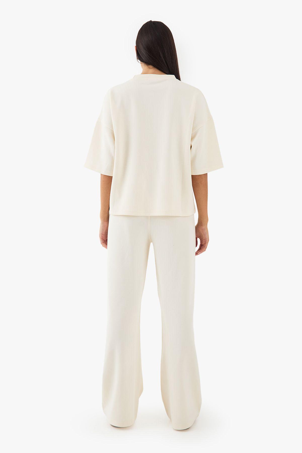 DSGN Studio Heavy Weight Interlock Straight Leg Jogger by DSGN STUDIO