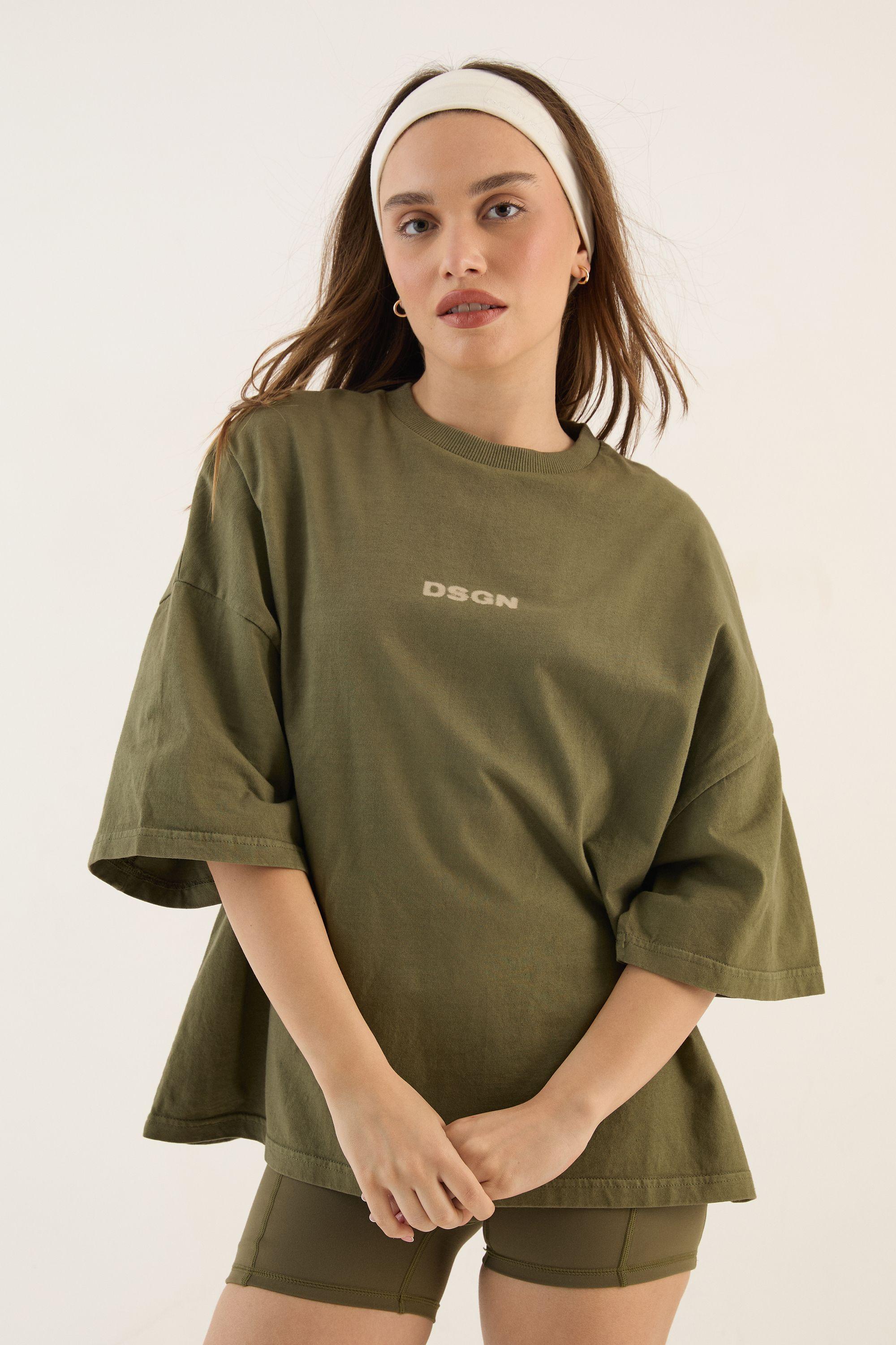 DSGN Studio Heavyweight Washed Oversized Short Sleeve T-Shirt by DSGN STUDIO