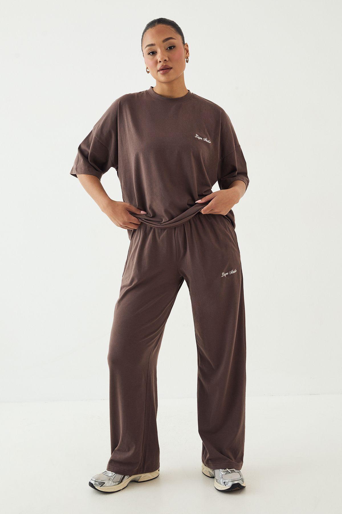 DSGN Studio Lounge Supersoft Wide Leg Trouser by DSGN STUDIO