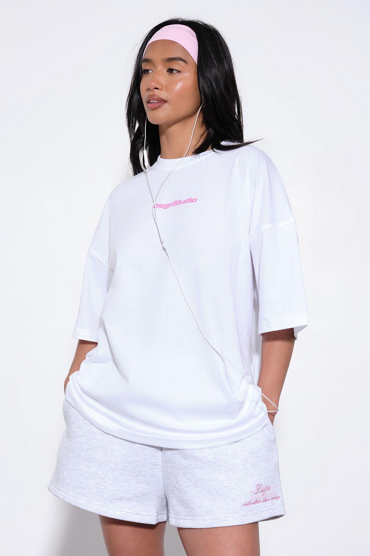 DSGN Studio Oversized Floral Print T-Shirt by DSGN STUDIO