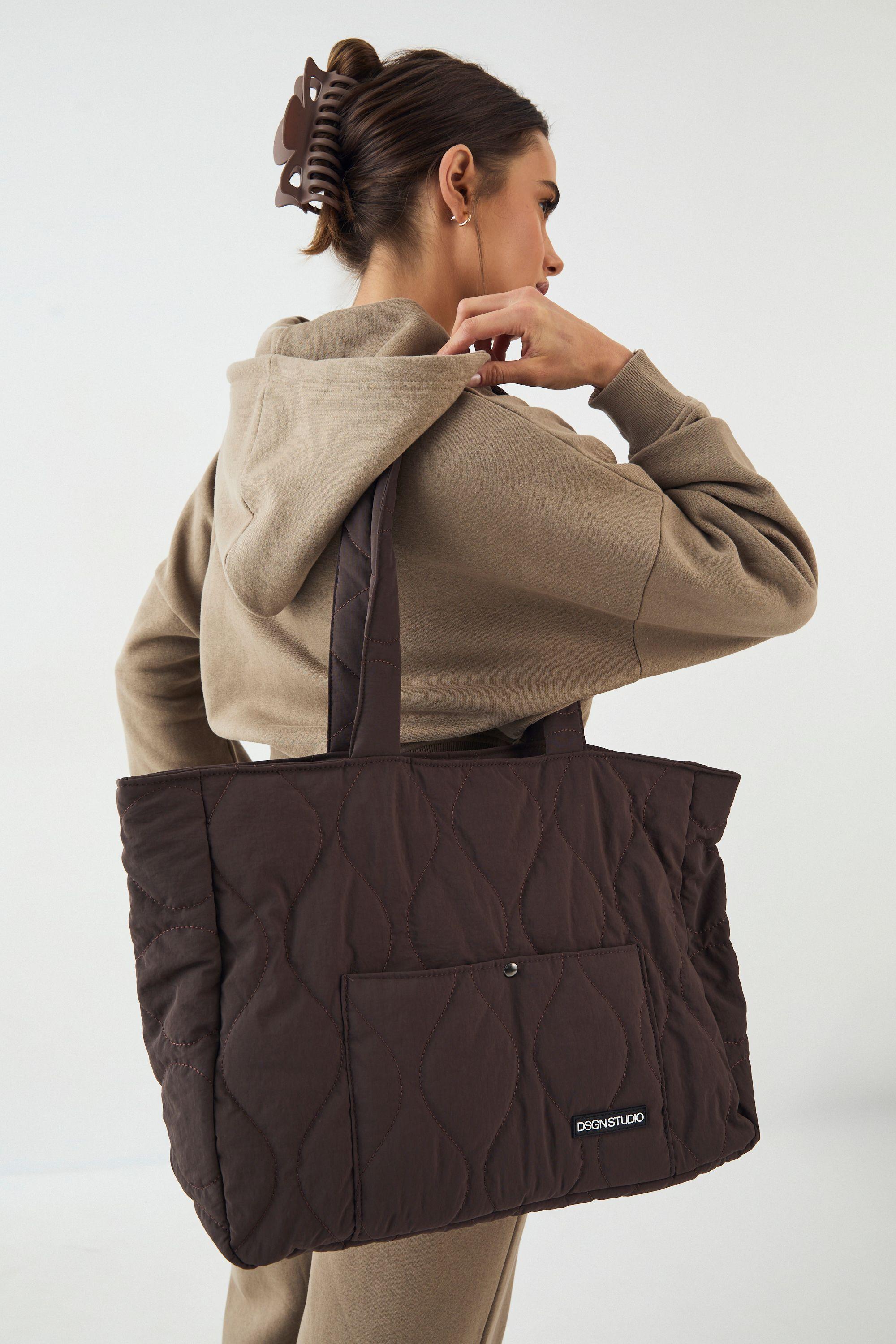 DSGN Studio Quilted Large Tote Bag by DSGN STUDIO