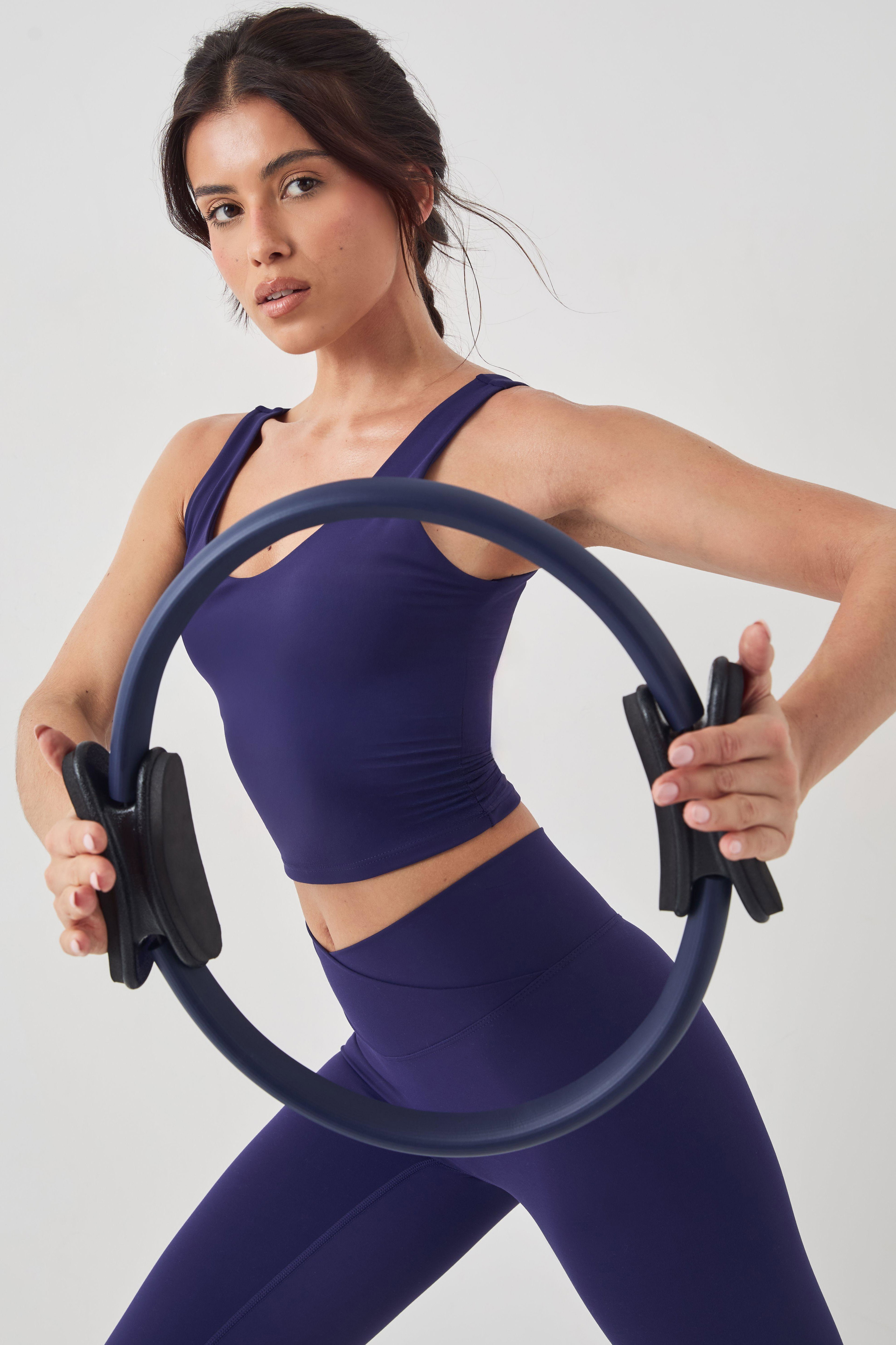 DSGN Studio Sculpt Longline Plunge Sports Bra by DSGN STUDIO