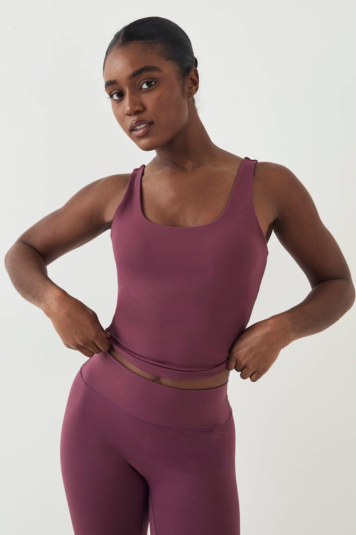 DSGN Studio Sculpt Padded Scoop Neck Vest Top by DSGN STUDIO