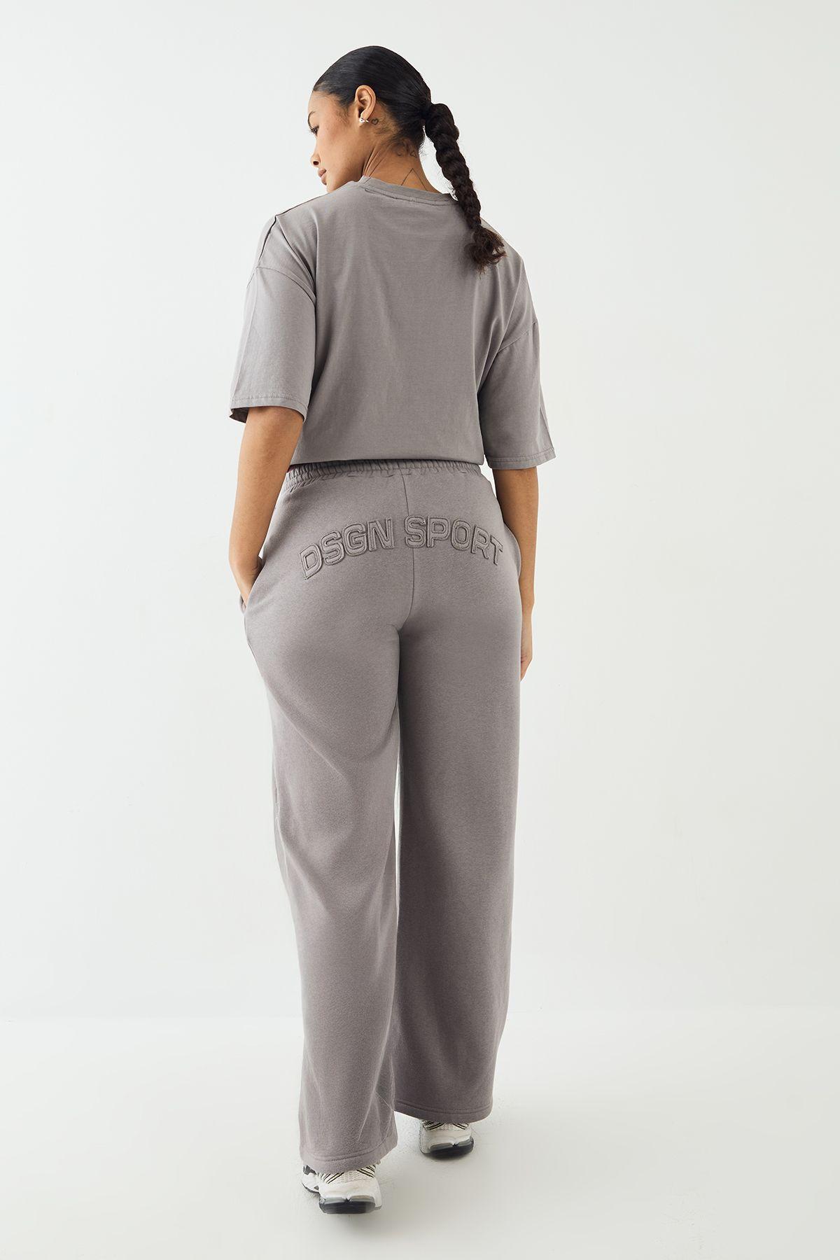 DSGN Studio Self Fabric Applique Straight Leg Jogger by DSGN STUDIO