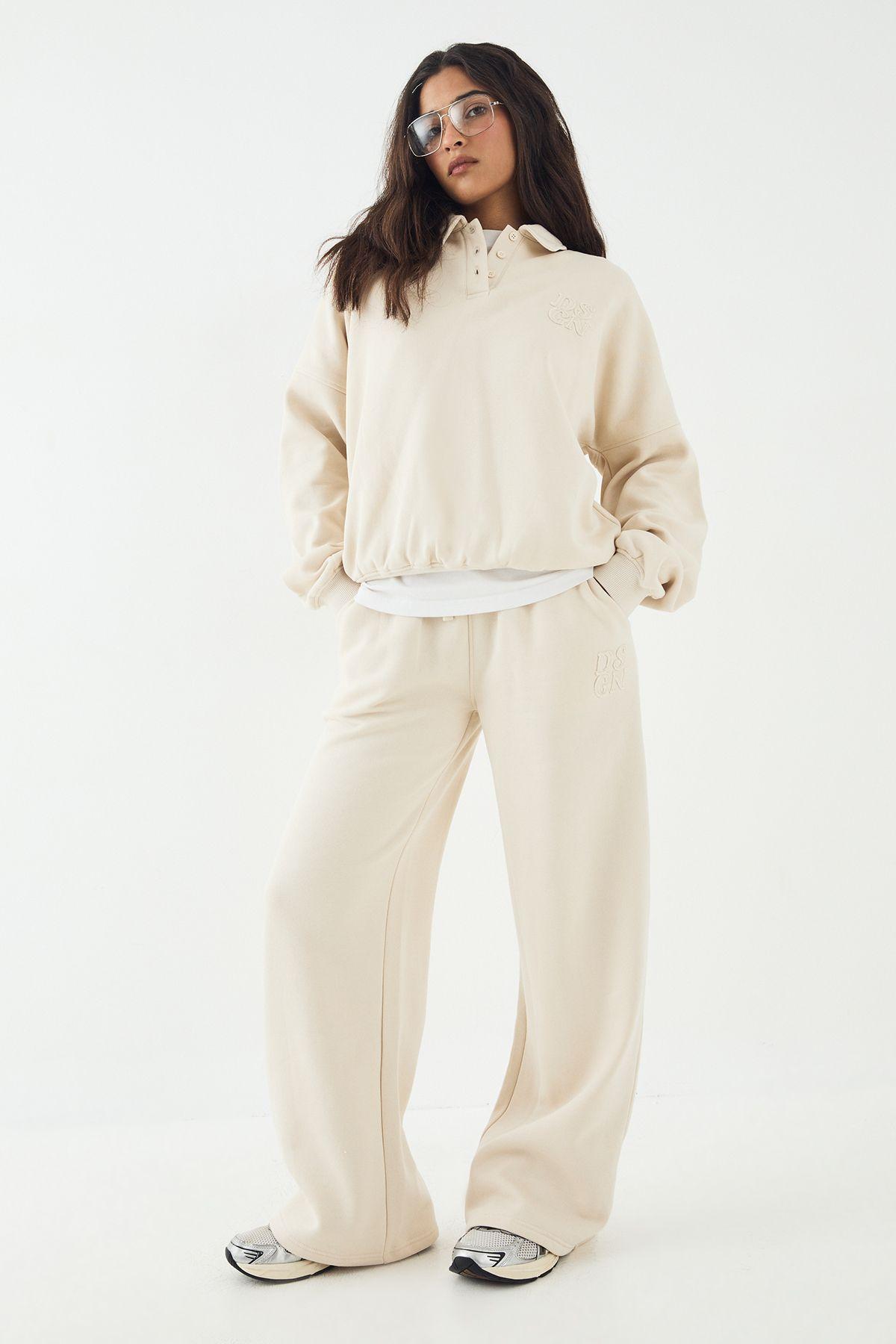 DSGN Studio Self Fabric Applique Straight Leg Jogger by DSGN STUDIO