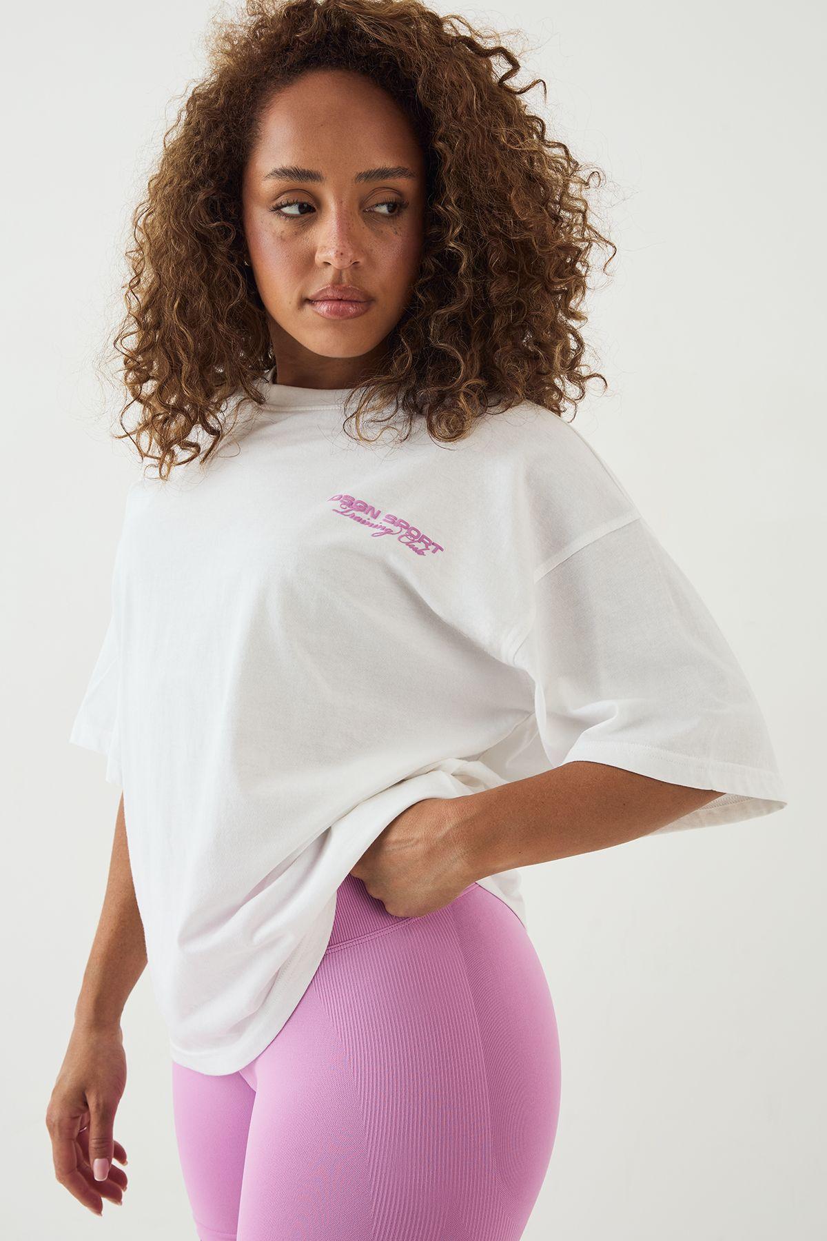 DSGN Studio Sport Training Club Oversized T-Shirt by DSGN STUDIO