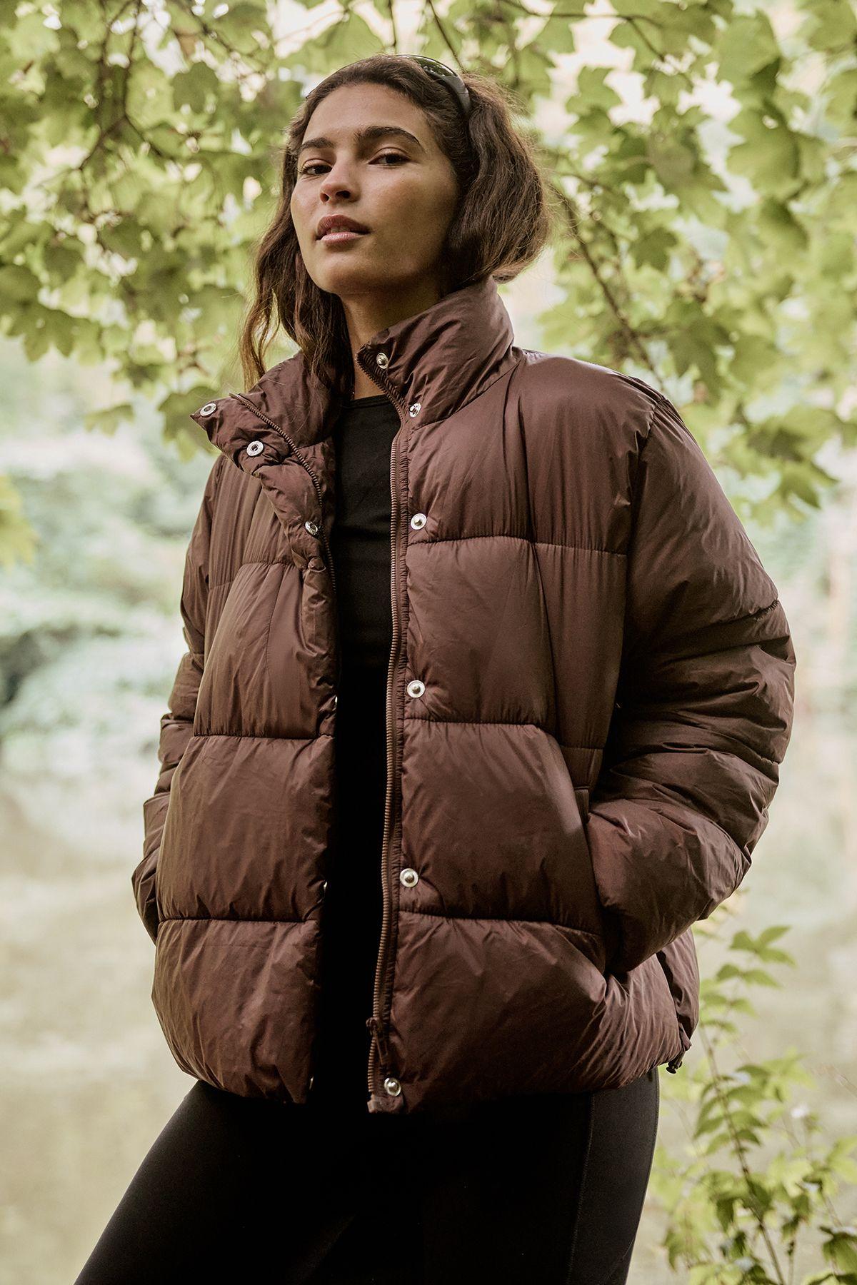 DSGN Studio Sport Zip Through Puffer Coat by DSGN STUDIO
